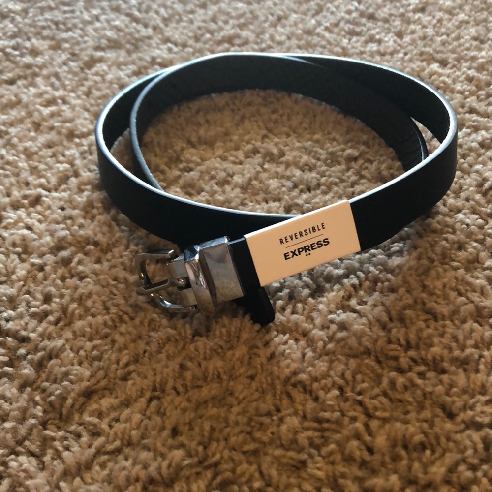 Never worn women’s reversible belt from Express